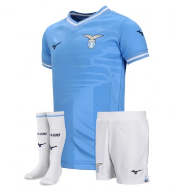 Lazio Hemmakläder Barn 2023-24 Kortärmad (+ Korta byxor)